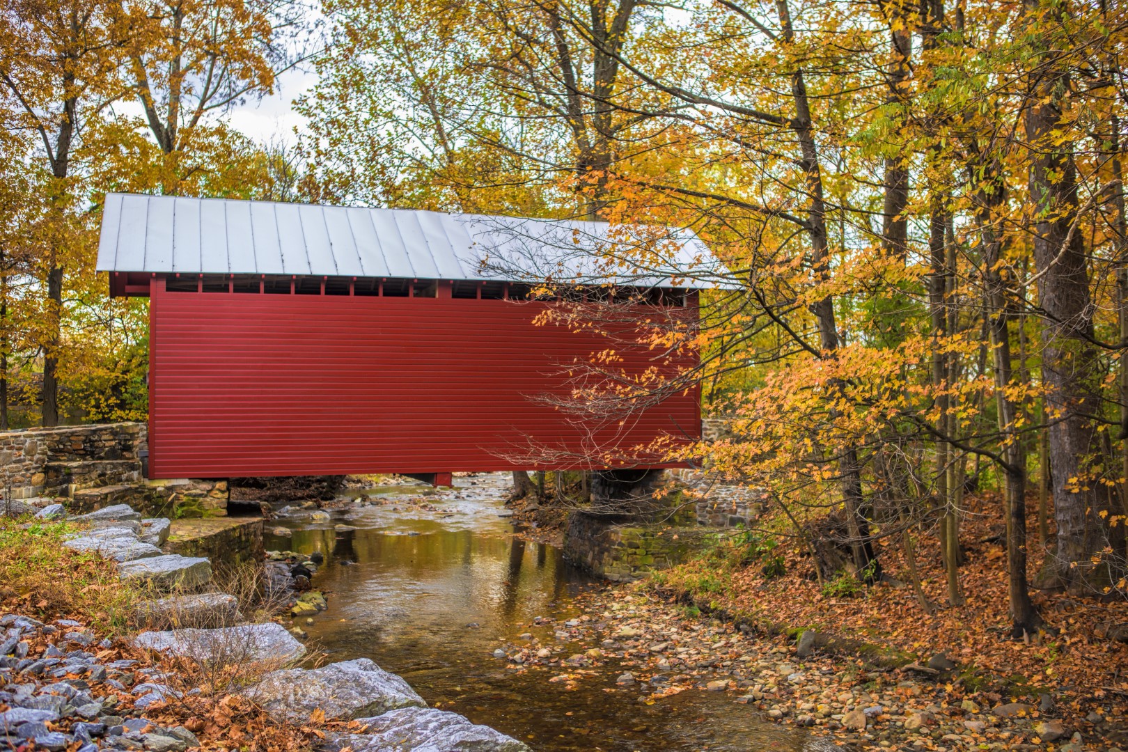 Roddy Road Covered Bridge in Thurmont Maryland